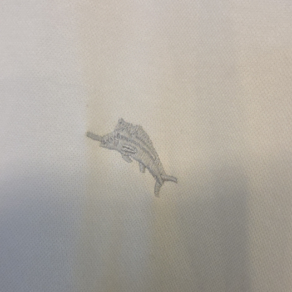 Tommy Bahama Men's Polo in White - Picture 2 of 5